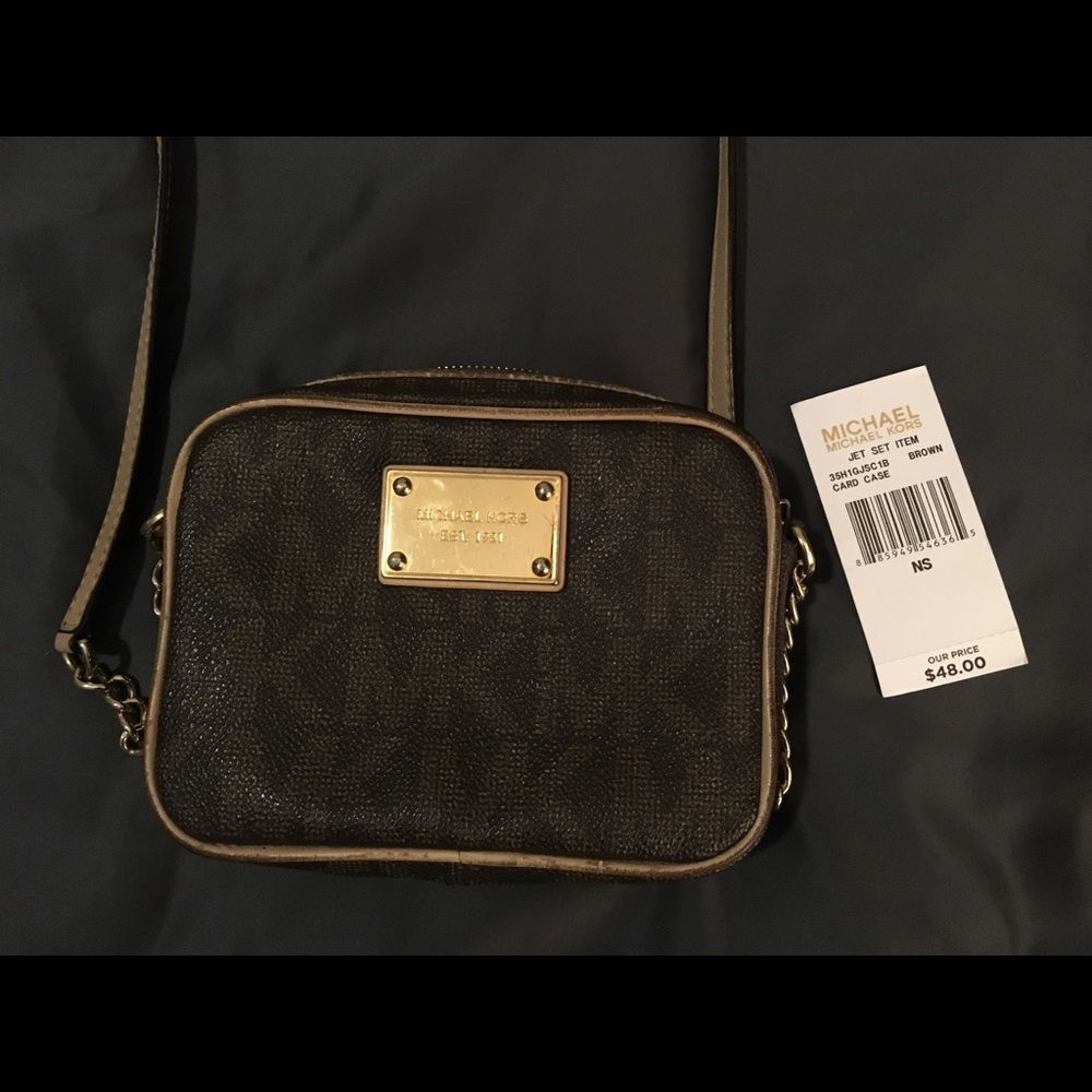 Mini Michael Kors Jet Set Travel Crossbody